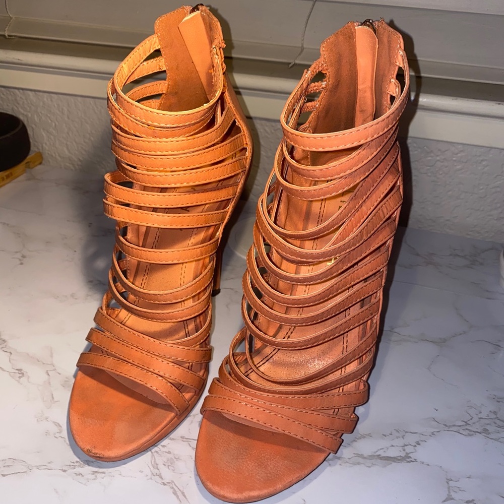 Peach Heels